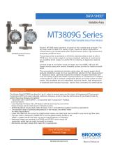 Brooks� Models MT 3809 and 3819 Metal Tube Variable Area Flowmeters