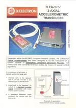 3-axial Accelerometer Brochure