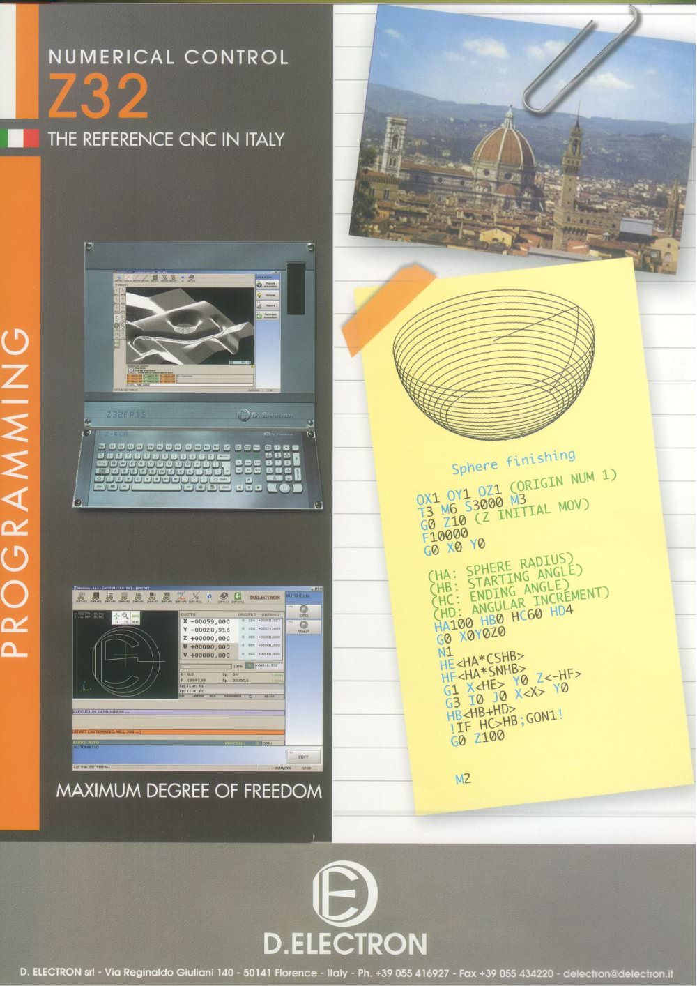 programming brochure - D.Electron