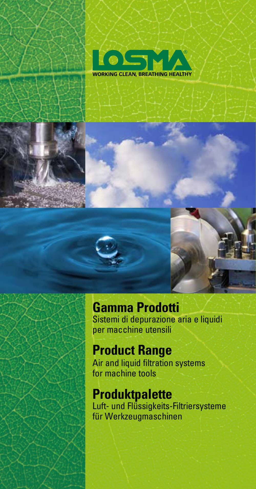 Product Range - LOSMA