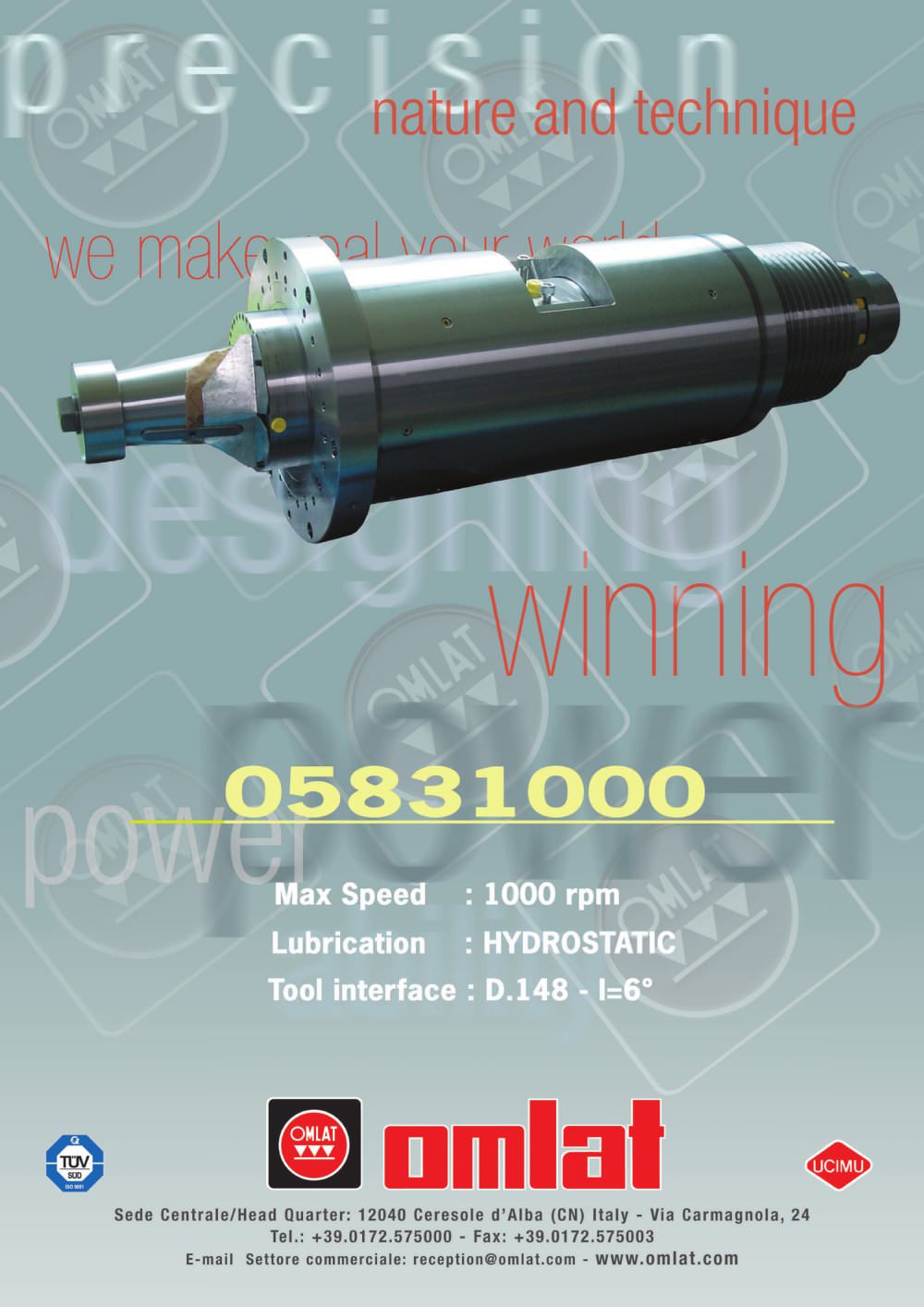 ELECTROSPINDLES GRINDING - omlat