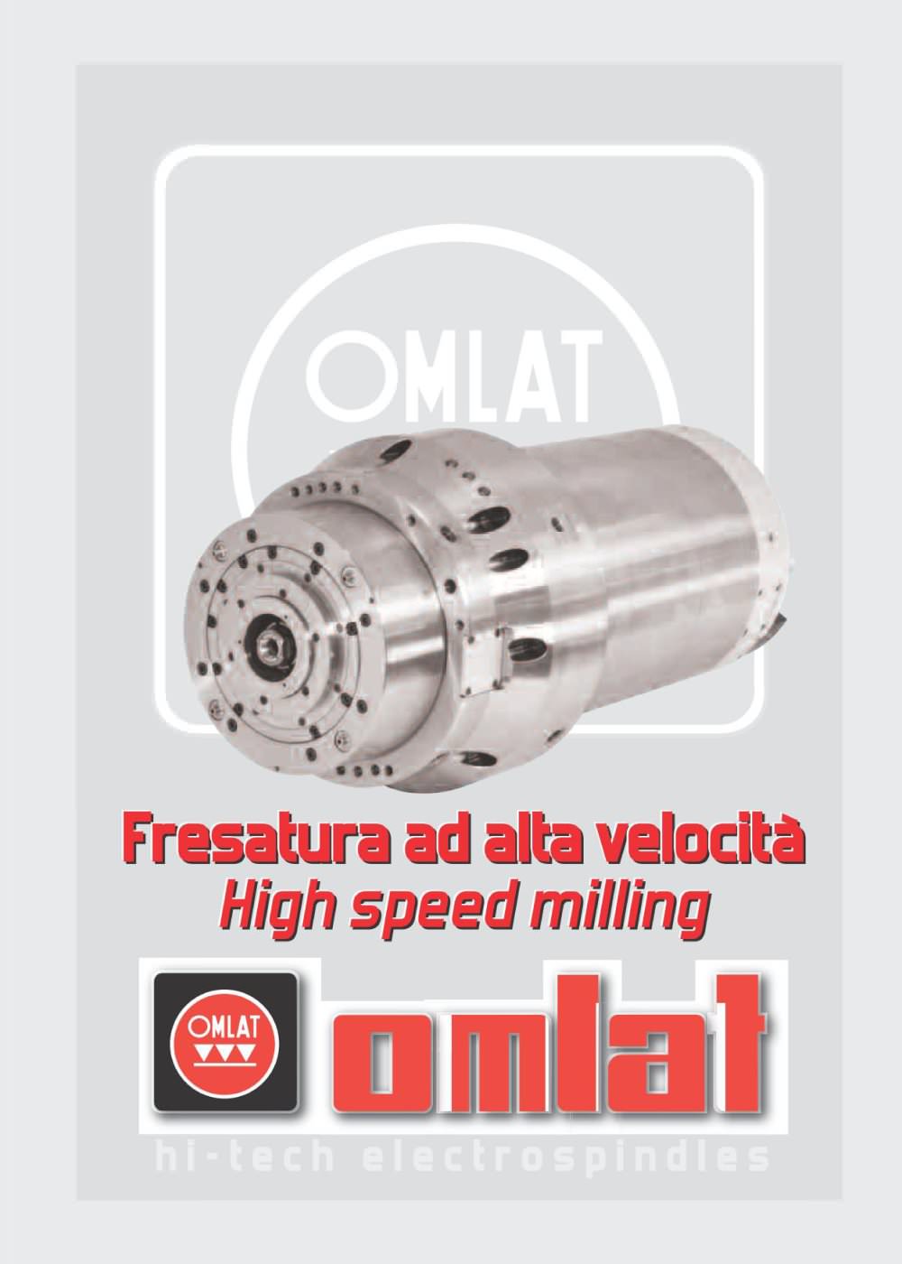 High-speed milling - omlat