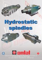 Hydrostatic spindles for grinding and boring