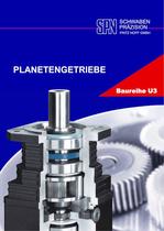 planetary gearboxes 	model range U3