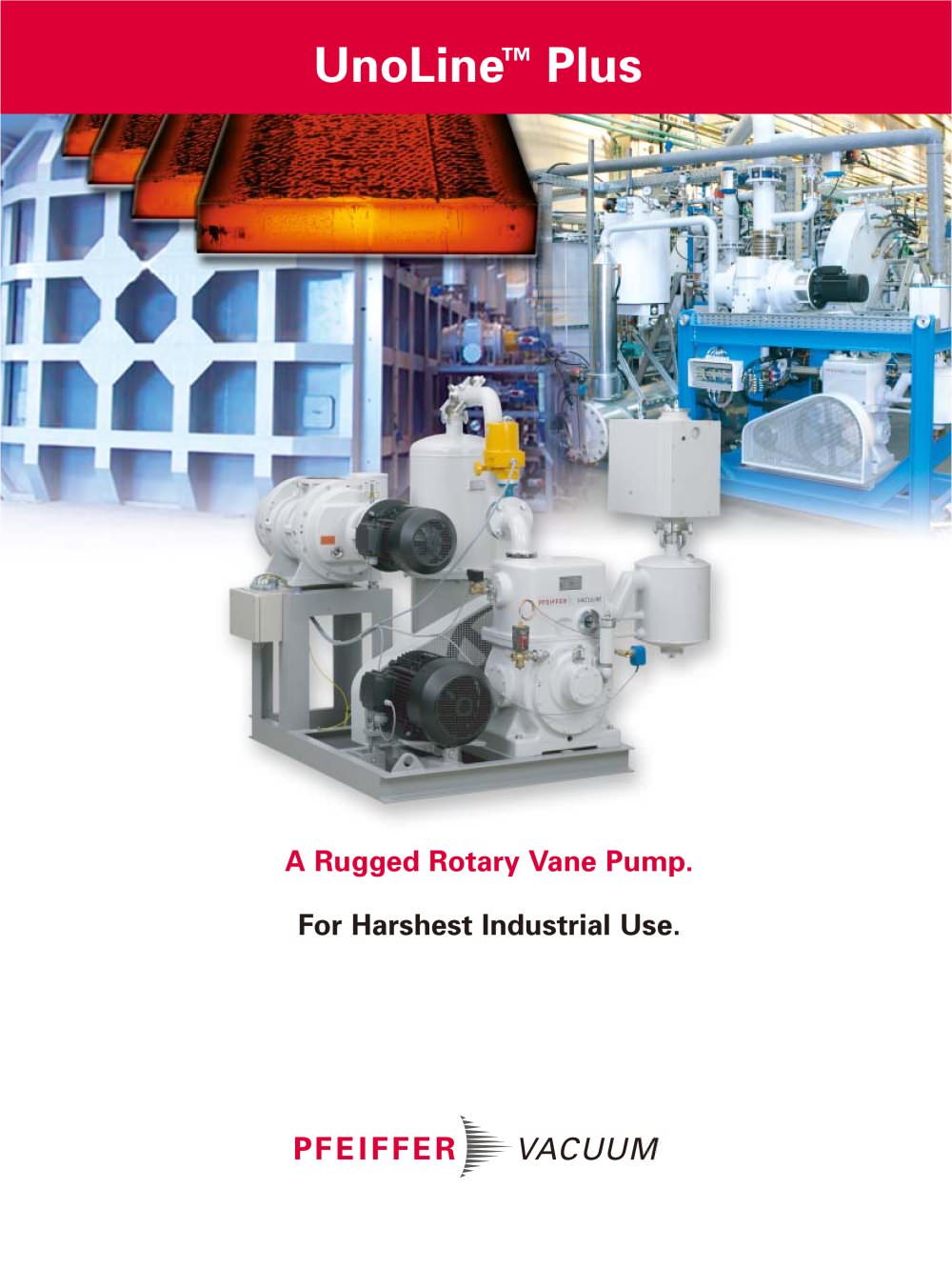 Rotary vane pump - UnoLine Plus - Pfeiffer Vacuum
