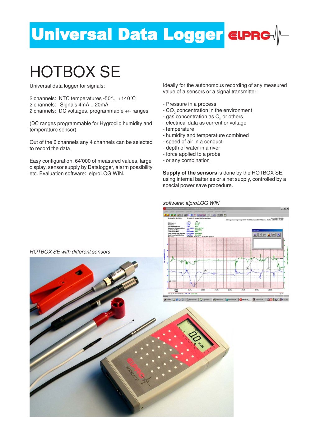 Universal Data Logger - ELPRO-BUCHS AG