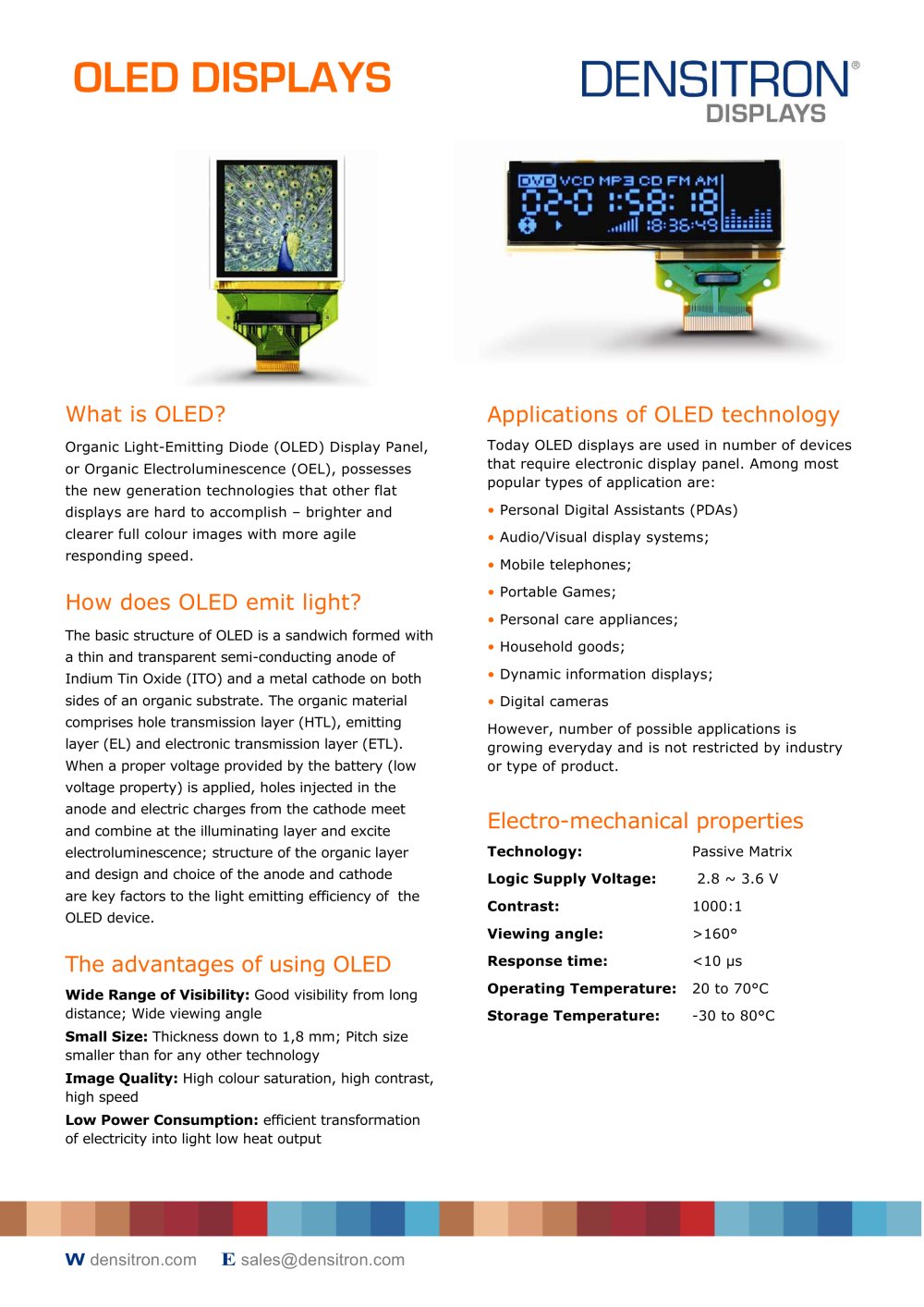 OLED - Densitron Technologies