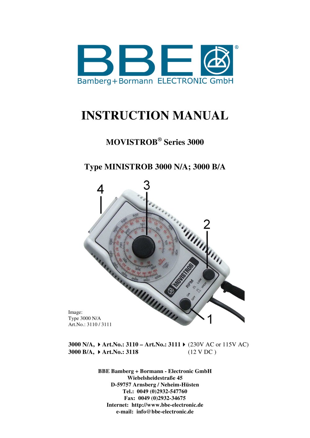 Series 3000 - BBE