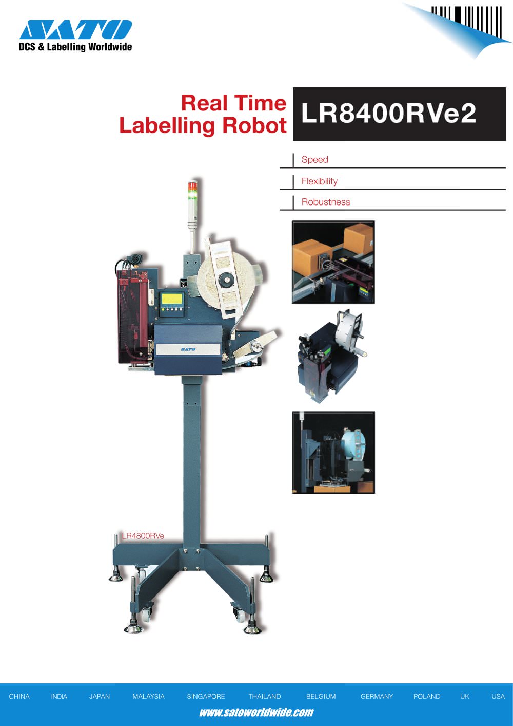 Labelling Robot - SATO Asia Pacific