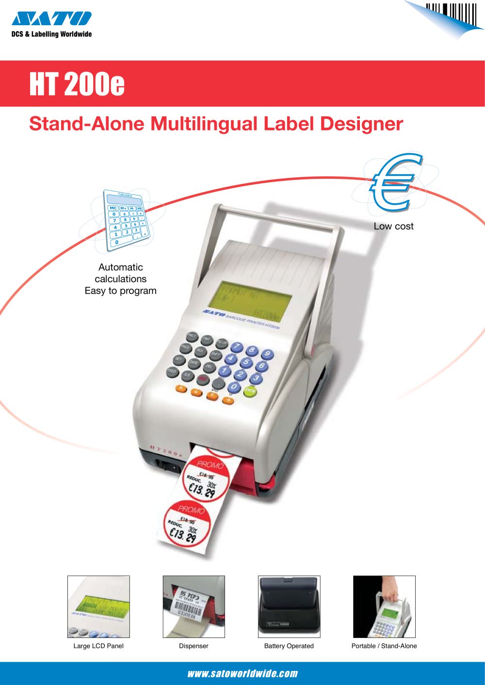 HT200e printer - SATO America