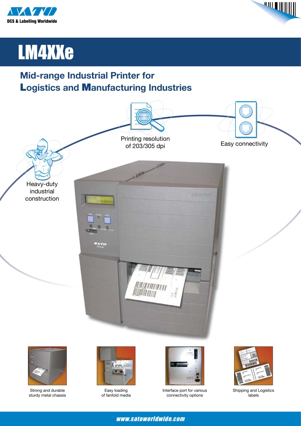 LM4 serie printer - SATO America