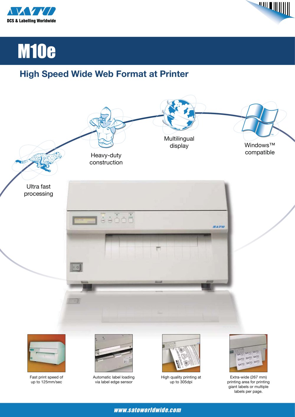 M10e printer - SATO America