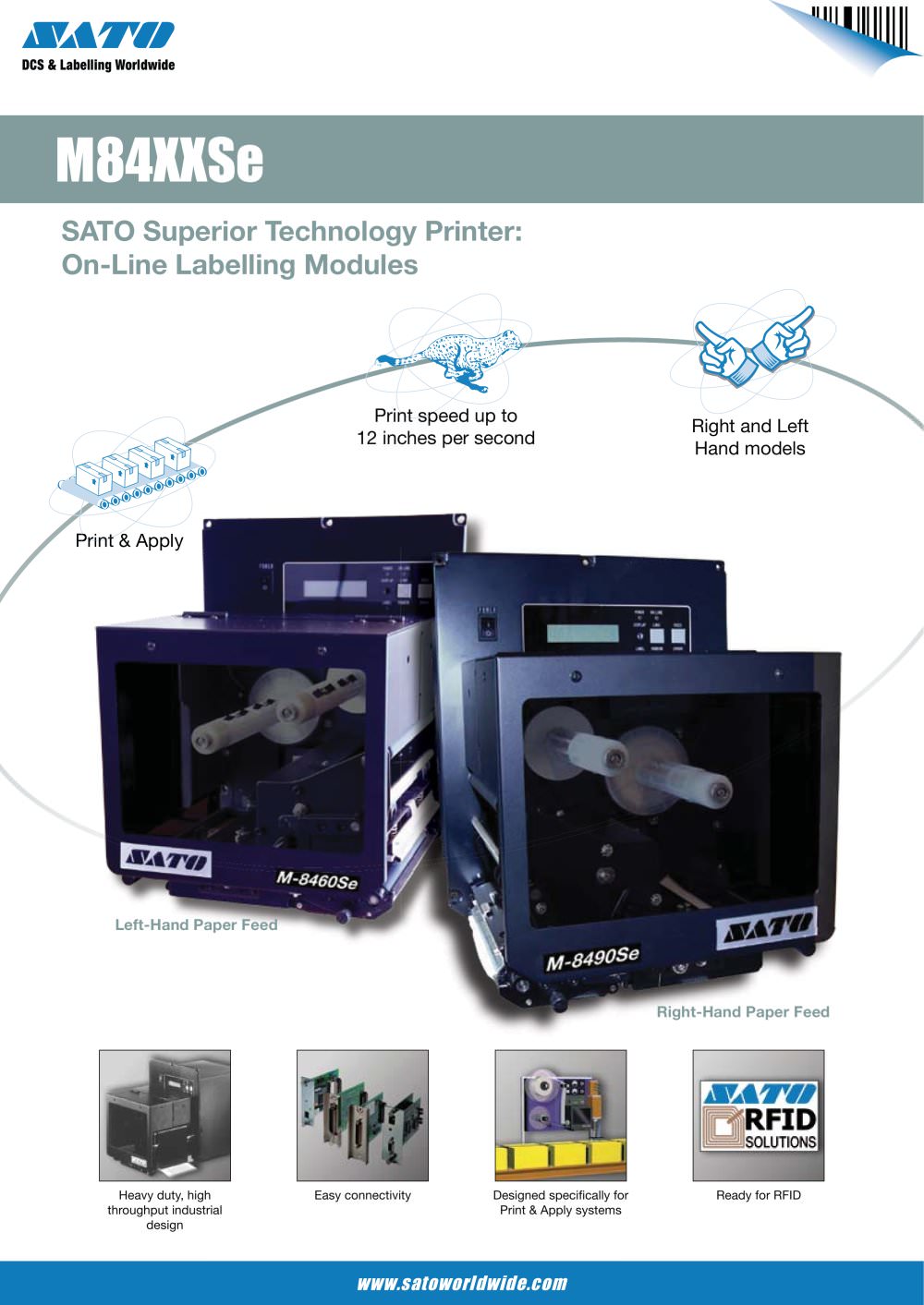 M84 (OEM Print Engine) printer - SATO America