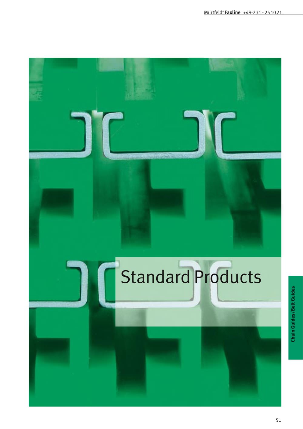 Chain and belt guides - Murtfeldt