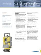 Trimble M3 Total Station Datasheet - English
