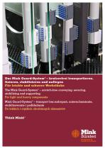 The Mink Guard-System - scratch-free conveying, securing, stabilizing and supporting