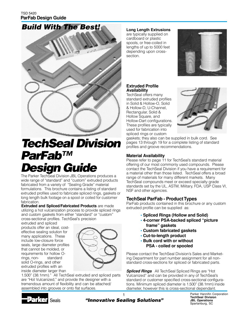 ParFab Design Guide - Parker Sealing and Shielding