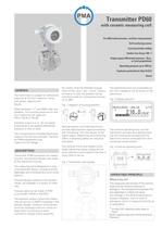 Transmitter PD60 with ceramic measuring cel