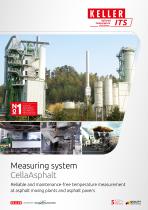 Measurement at Asphalt Mixing Plants