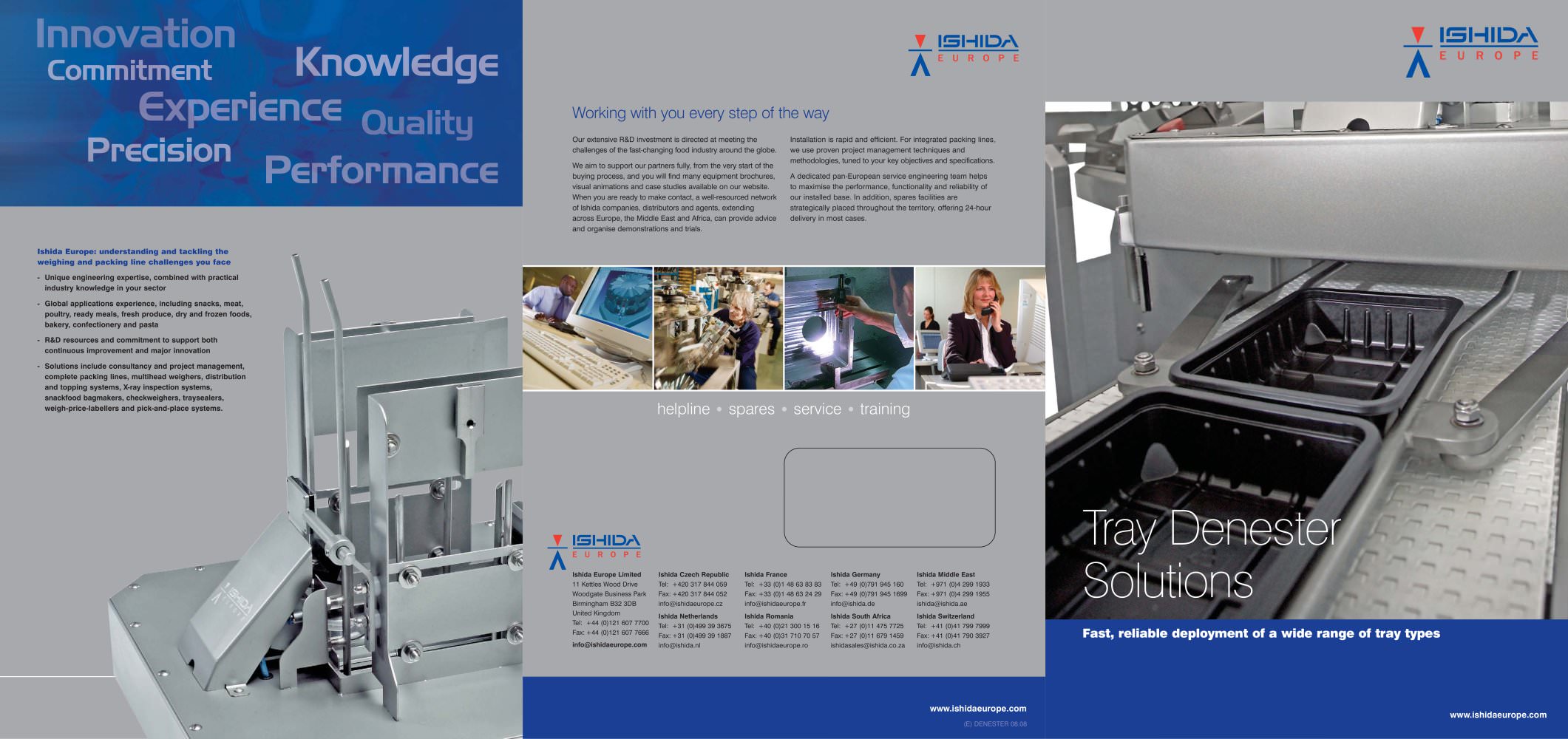 Tray Denester Solutions - Ishida Europe Limited