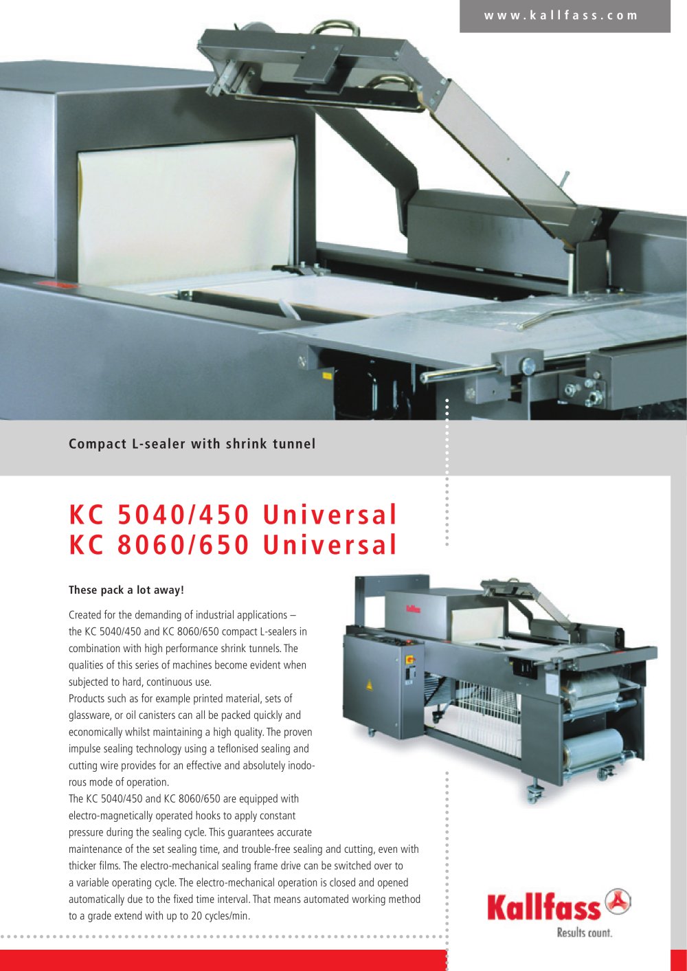 Compact Shrinker KC8060 UNIVERSAL - Kallfass