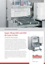 Fully automatic sleevewrapper SUPER WRAP 650 de Luxe In-Line