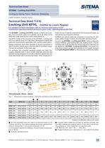 SITEMA Locking unit (certified by Lloyd�s Register)