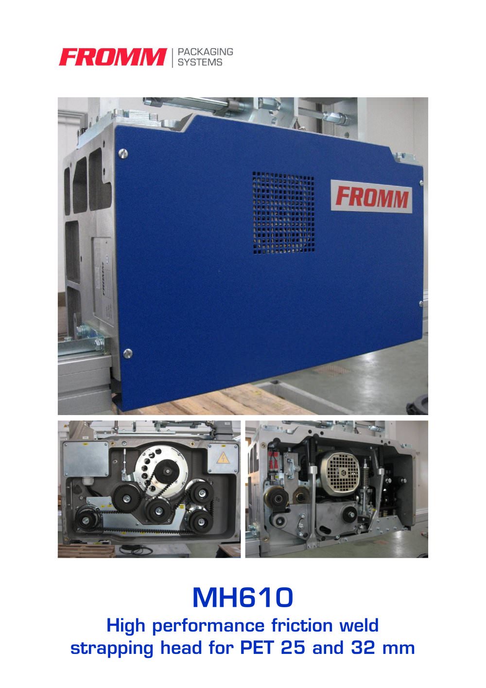 Machine heads for plastic strapping MH610 - FROMM