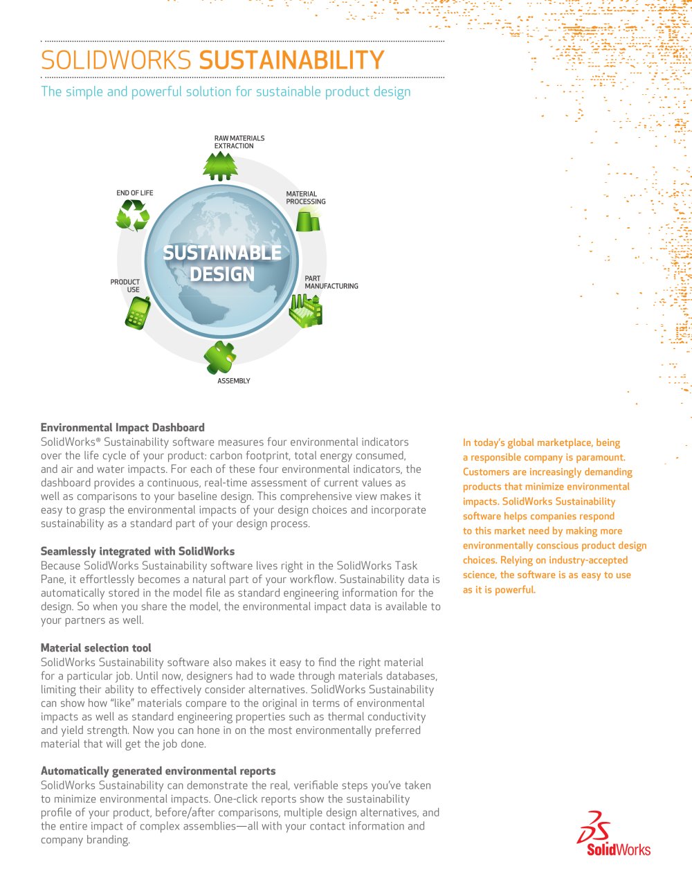 SOLIDWORKS SUSTAINABILITY - SOLIDWORKS