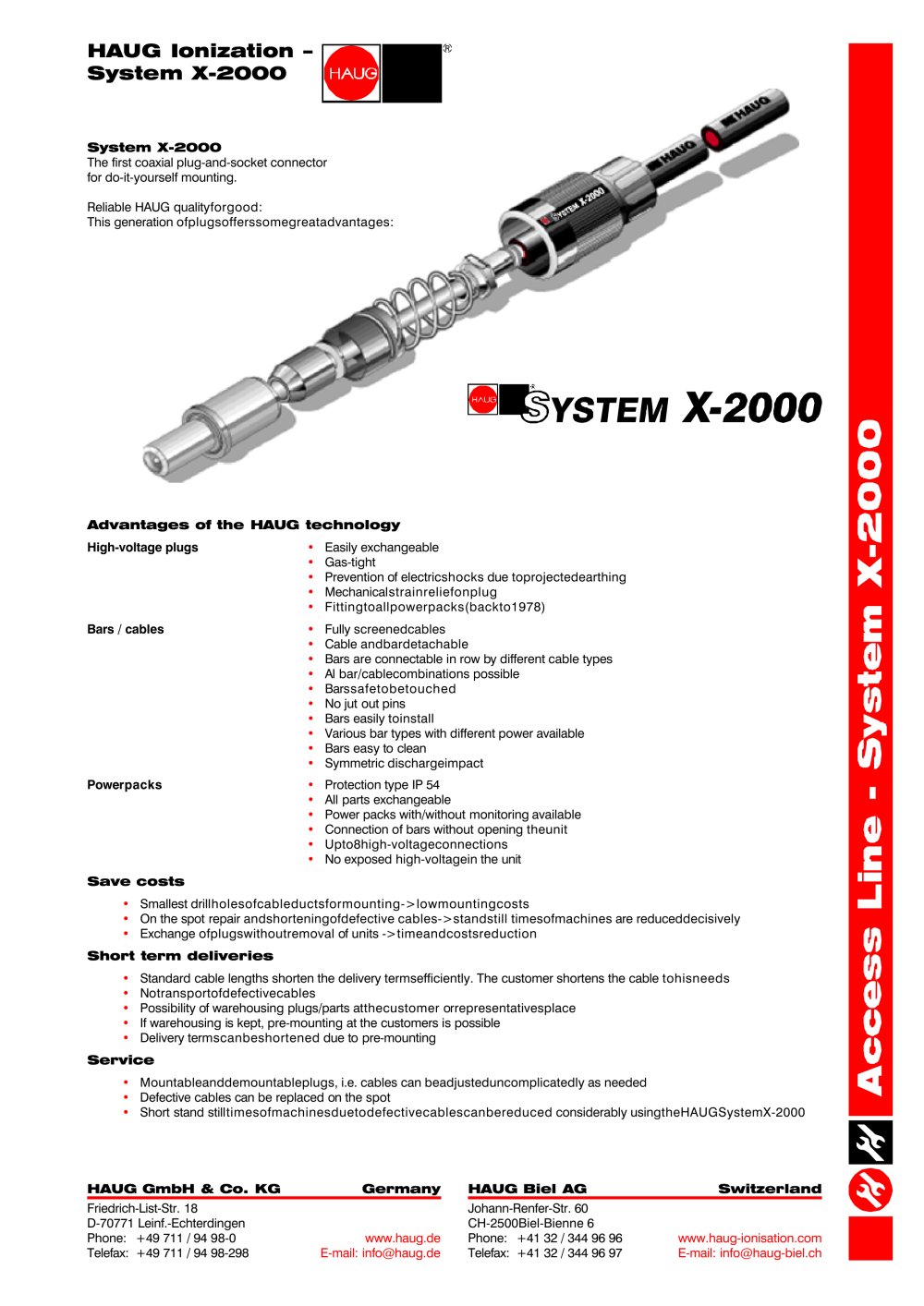System X-2000 - HAUG