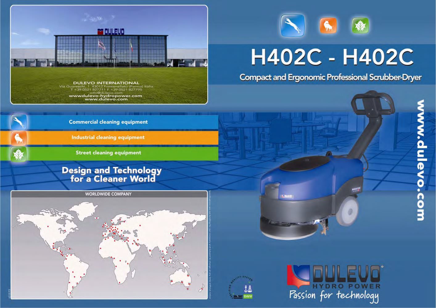 H402 Series - DULEVO INTERNATIONAL