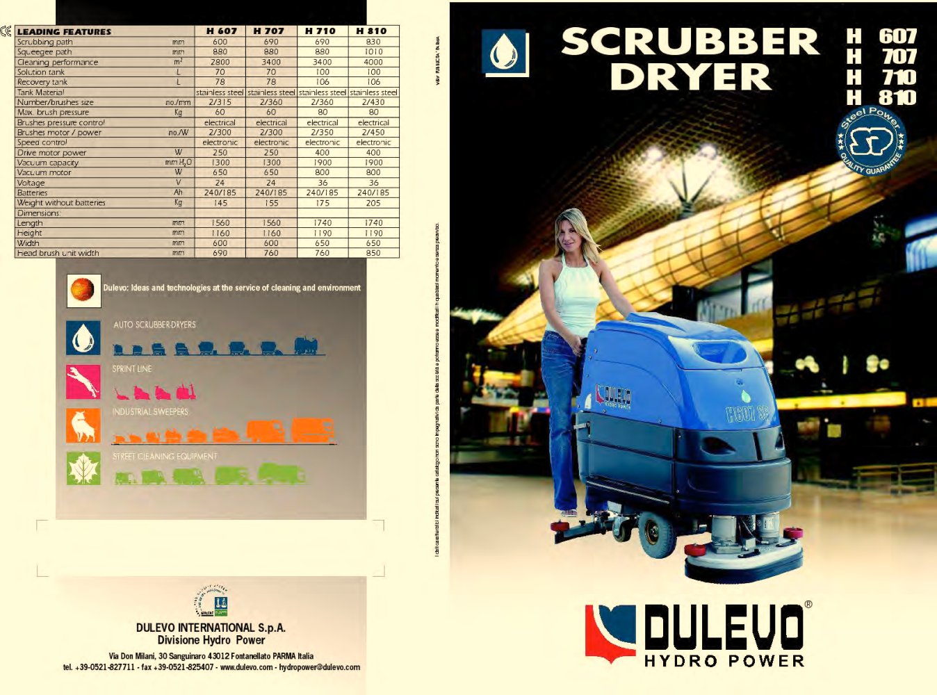 H710 Series - DULEVO INTERNATIONAL
