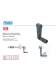 V.M Crank handle with folding handle - FIAMA