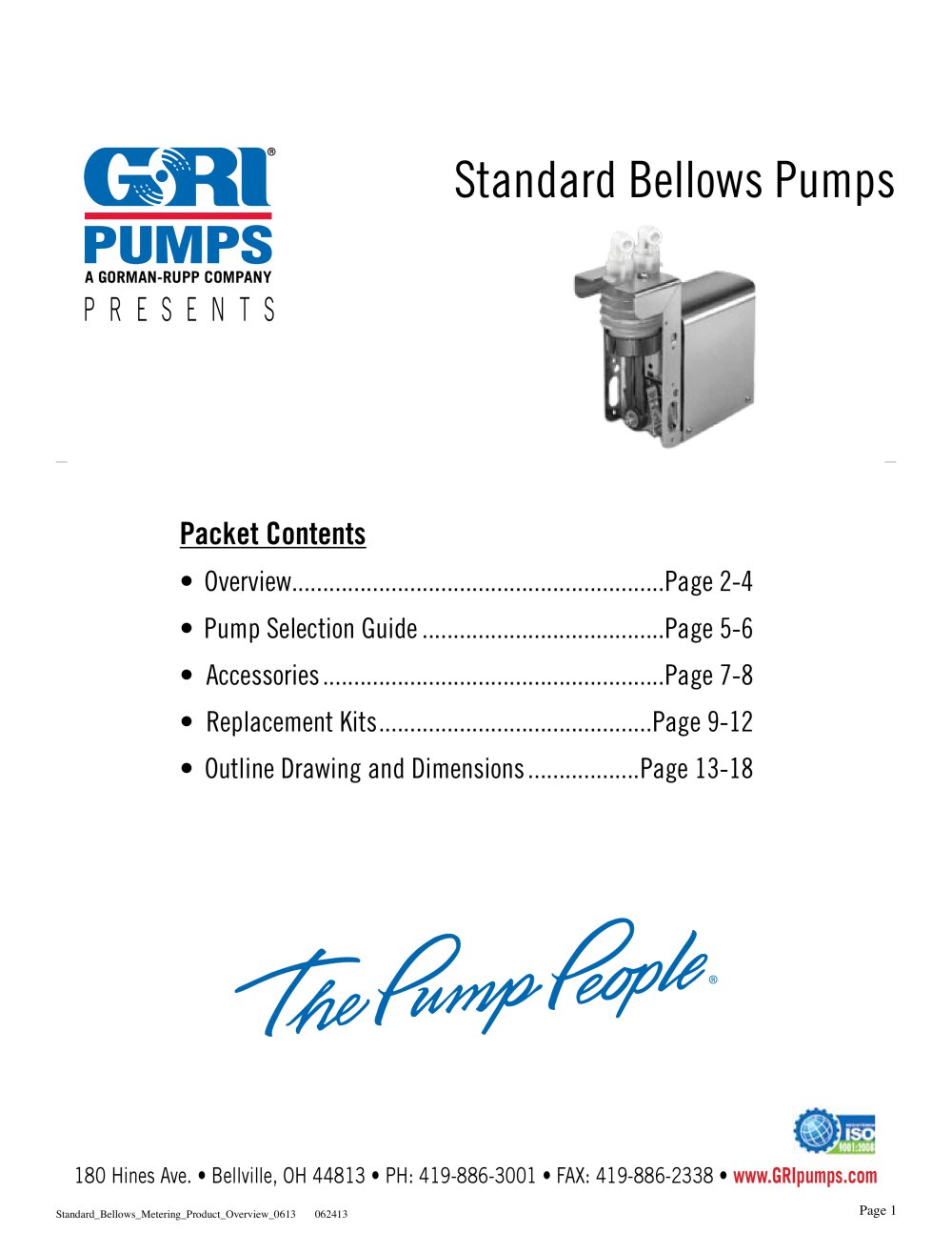 Bellows Metering Pumps - Gorman-Rupp Industries