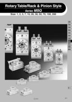 Rack and Pinion Rotary Actuators