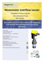 Wireless Sewer Monitoring with GaugerGSM