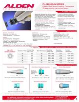PL-1200RG-N SERIES   Plastic Shell Auto-Coupling Connectors