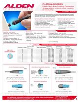 PL-500SM-N SERIES    Plastic Shell Auto-Coupling Connectors