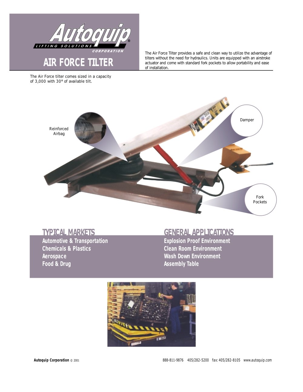 Air Force Tilt - Autoquip