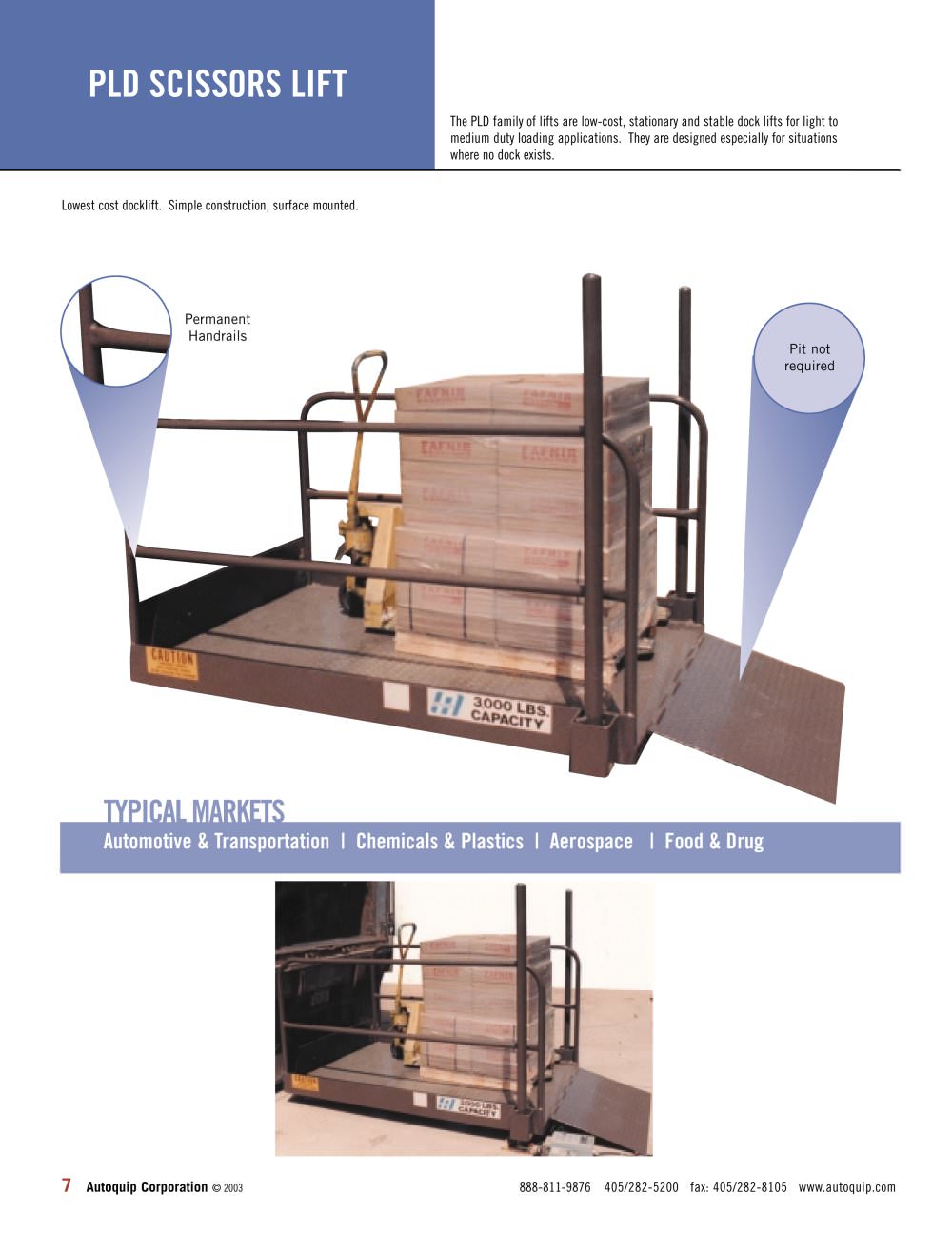 PLD Scissors Lift - Autoquip