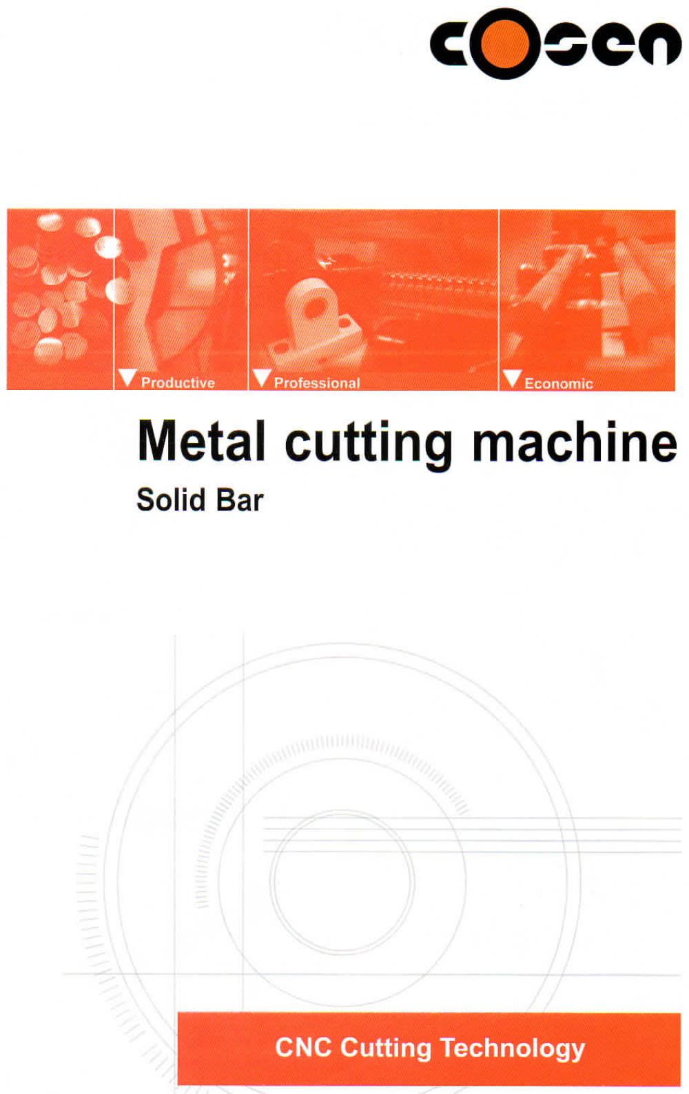 Cosen CNC Circular Cold Saw - COSEN