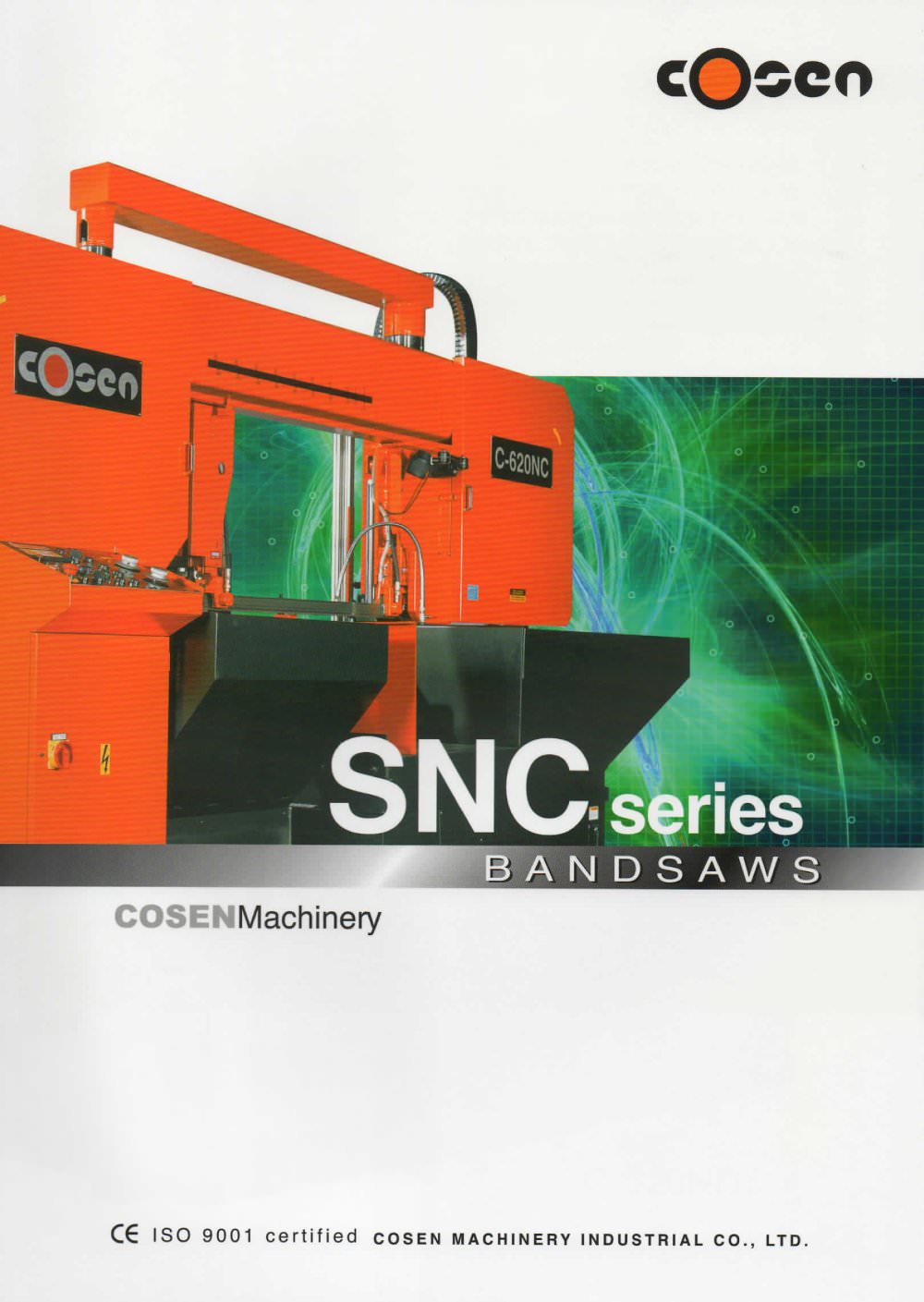 Cosen SNC Programmable Automatic Saws Catalogue - COSEN