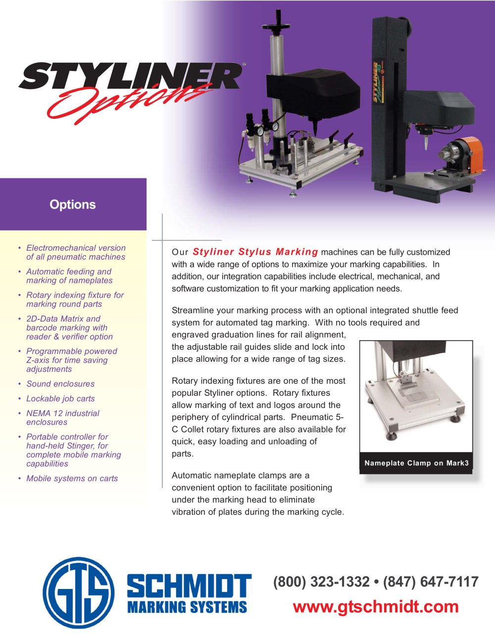 Styliner Dot Matrix Marker Options - Geo. T. Schmidt