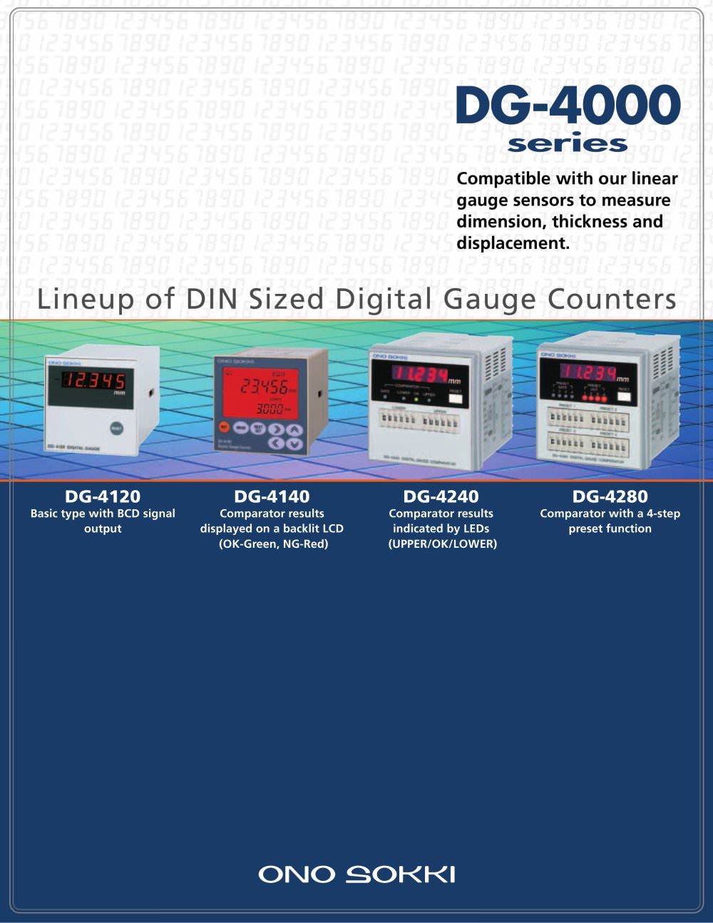 DG-4000 series - Onosokki