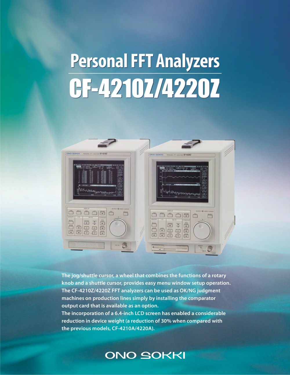 Personal FFT Analyzers - Onosokki