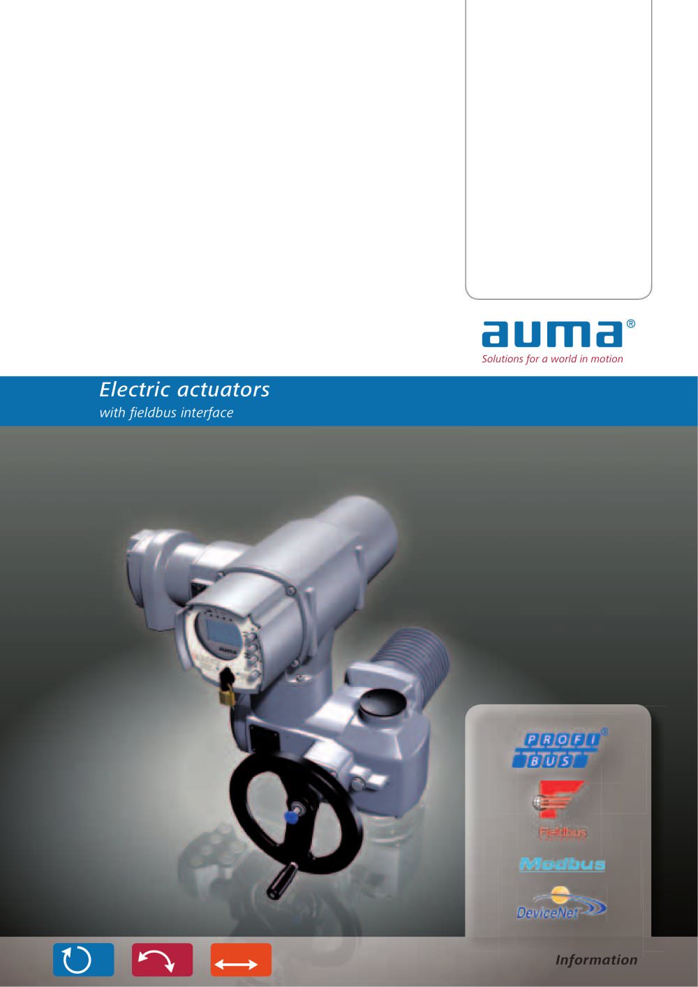 Actuators with fieldbus interface - AUMA