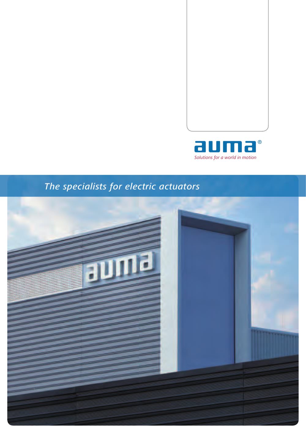 The Actuator Specialist - AUMA