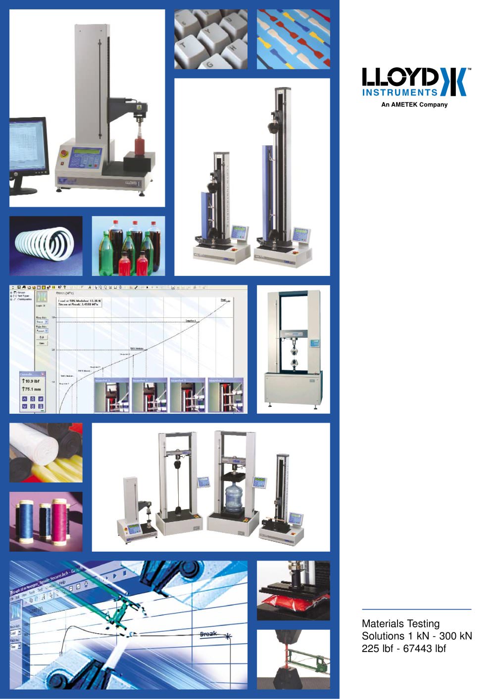 Materials Testing Solutions Brochure (1 kN-300 kN) - Lloyd Instruments