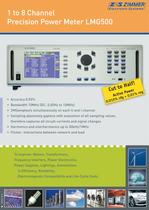 1 to 8 Channel Precision Power Meter LMG500