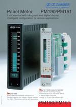 PM190/PM151    Limit Monitor with Bargraph and Digital Display